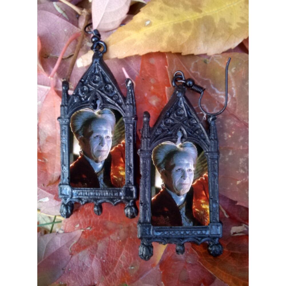 Bram Stokers Dracula Earrings Vampire Horror & Halloween Jewelry